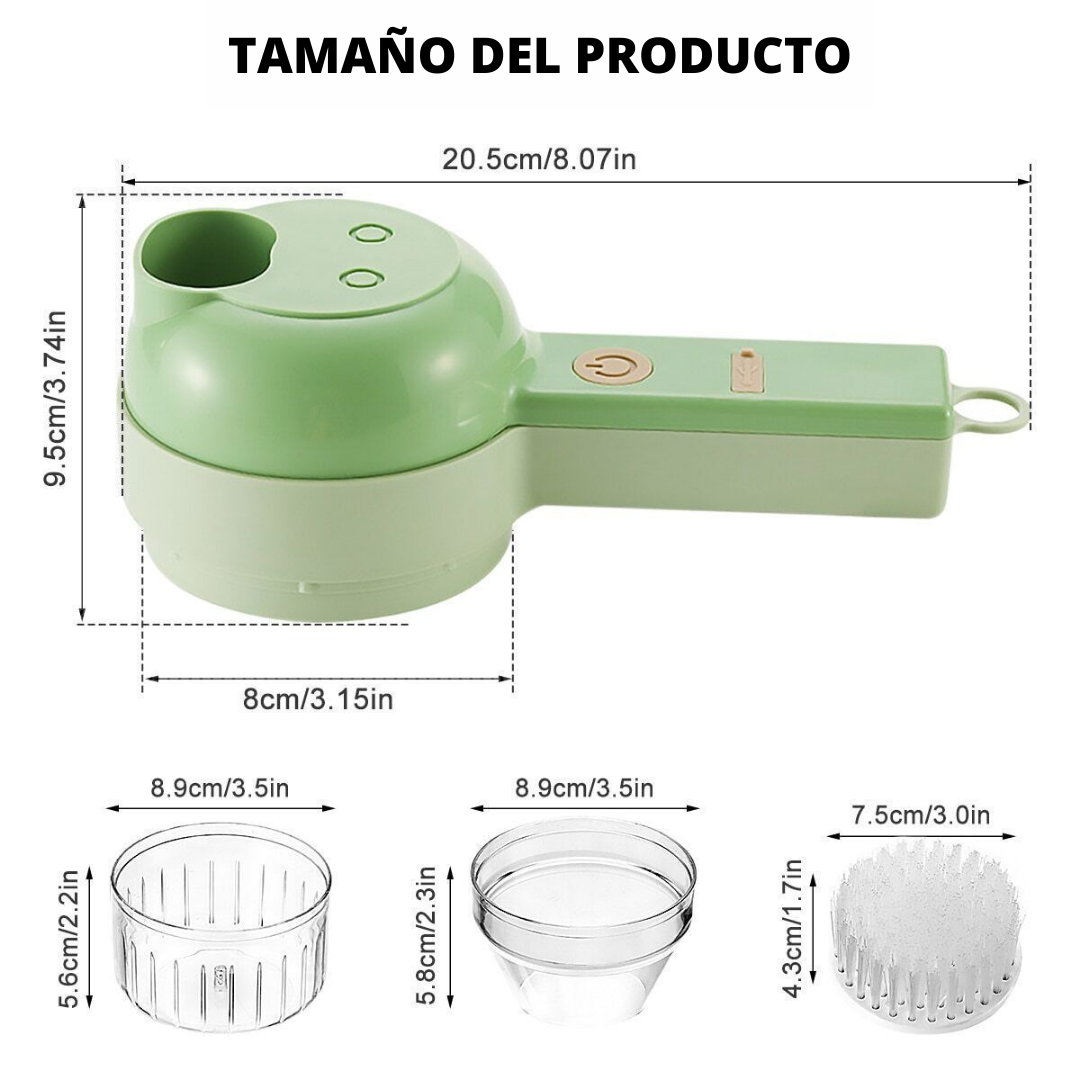 Mini picadora portatil recargable